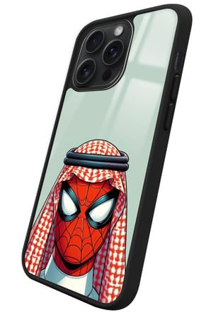 Apple iPhone 13 Pro Max Uyumlu Örümcek Adam Tasarımlı Parlak Silikon Kılıf