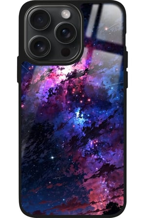 Apple iPhone 13 Pro Max Uyumlu Soyut Sanat Tasarımlı Parlak Silikon Kılıf