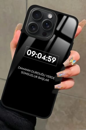 Apple iPhone 13 Pro Max Uyumlu Atatürk Tasarımlı Parlak Silikon Kılıf
