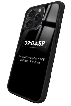 Apple iPhone 13 Pro Max Uyumlu Atatürk Tasarımlı Parlak Silikon Kılıf