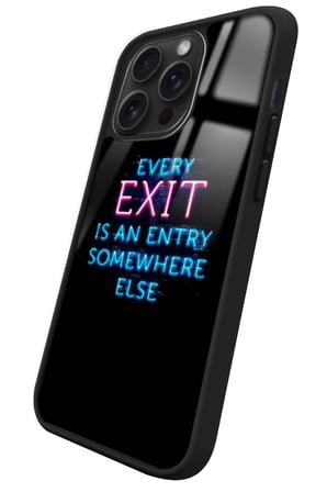Apple iPhone 13 Pro Uyumlu Somewhere Else Tasarımlı Parlak Silikon Kılıf