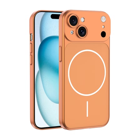 Apple iPhone 14 Uyumlu Kılıf M-Safe Şarj Özellikli Kamera Korumalı Dönüşüm kapak Zr-Spark