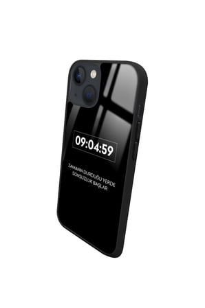 Apple iPhone 14 Plus Uyumlu Darbeye Dayanıklı Atatürk Tasarımlı Parlak Silikon Kılıf