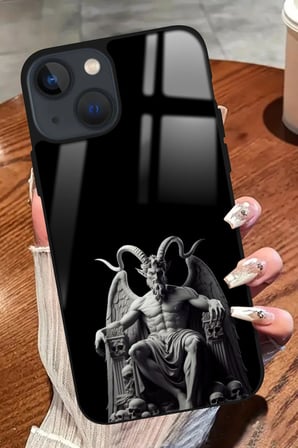 Apple iPhone 14 Plus Uyumlu Darbeye Dayanıklı Gym Tasarımlı Parlak Silikon Kılıf
