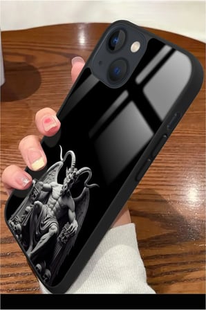 Apple iPhone 14 Plus Uyumlu Darbeye Dayanıklı Gym Tasarımlı Parlak Silikon Kılıf