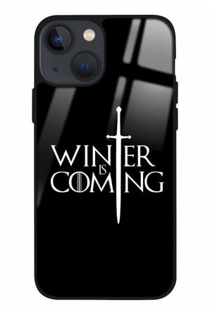 Apple iPhone 14 Plus Uyumlu Darbeye Dayanıklı Game Of Thrones Tasarımlı Parlak Silikon Kılıf