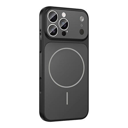 Apple Uyumlu iPhone 14 Pro Kılıf Zore M-Safe Şarj Özellikli Kamera Korumalı Zr-Formen