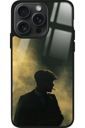 Apple iPhone 14 Pro Max Uyumlu Thomas Shelby Tasarımlı Parlak Silikon Kılıf