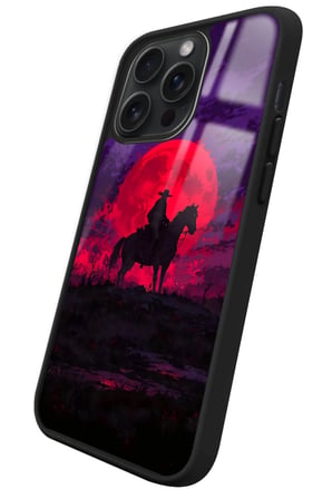 Apple iPhone 14 Pro Max Uyumlu  RDR2 Tasarımlı Parlak Silikon Kılıf