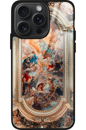 Apple iPhone 14 Pro Uyumlu Rönesans Tasarımlı Parlak Silikon Kılıf