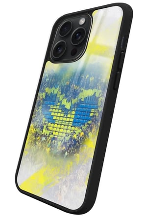 Apple iPhone 14 Pro Uyumlu Futbol Takımı Tasarımlı Parlak Silikon Kılıf