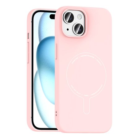 Apple iPhone 15 Uyumlu Kılıf Magesafe Özellikli Sert PC  Zr-Elio