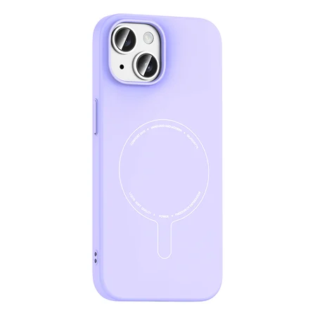 Apple iPhone 15 Uyumlu Kılıf Magesafe Özellikli Sert PC  Zr-Elio