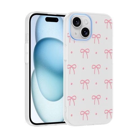 Apple iPhone 15 Uyumlu Kılıf Desenli Kapak Zr-Klip