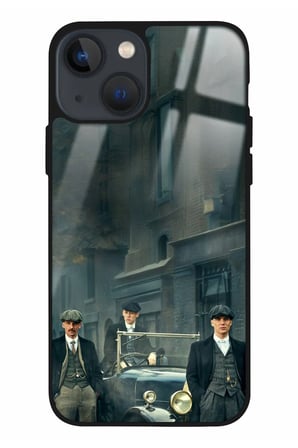 Apple İphone 15 Plus Uyumlu Peaky Blinders Tasarımlı Parlak Silikon Kılıf