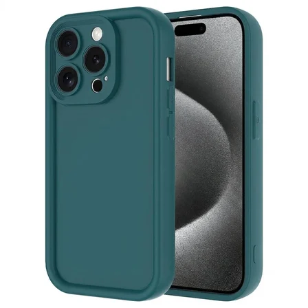Apple iPhone 15 Pro Uyumlu Kılıf Darbe Emici Kamera Korumalı Hlt-Ananas