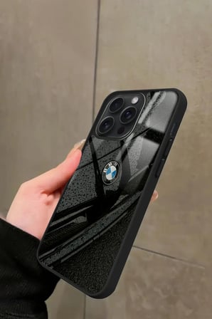 Apple iPhone 15 Pro Max Uyumlu Araba Tasarımlı Parlak Silikon Kılıf