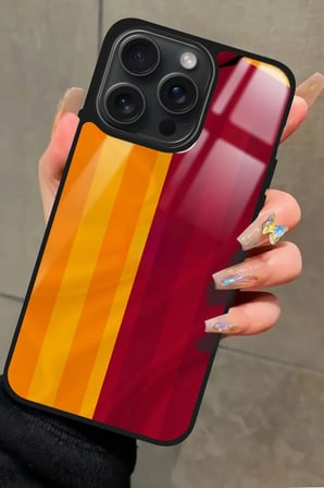 Apple iPhone 15 Pro Max Uyumlu Futbol Takımı Tasarımlı Parlak Silikon Kılıf