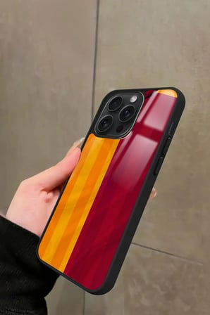 Apple iPhone 15 Pro Max Uyumlu Futbol Takımı Tasarımlı Parlak Silikon Kılıf
