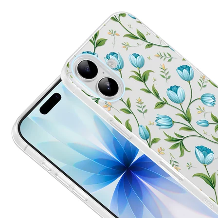 Apple iPhone 16 Uyumlu Kılıf Desenli Kapak Zr-Klip