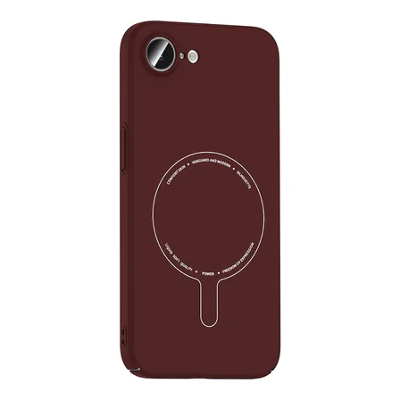 Apple iPhone 16E / 17E Uyumlu Kılıf Magesafe Özellikli Sert PC  Zr-Elio