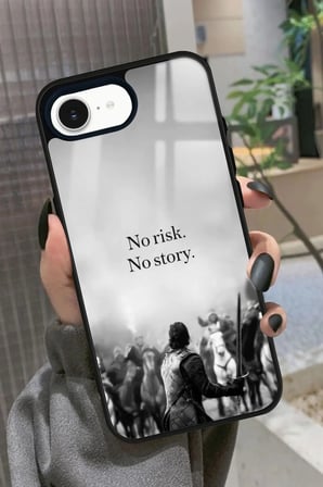 Apple iPhone 16E Uyumlu Jhon Snow Tasarımlı Parlak Silikon Kılıf
