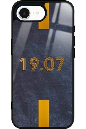 Apple iPhone 16E Uyumlu 1907 Yazılı Parlak Silikon Kılıf