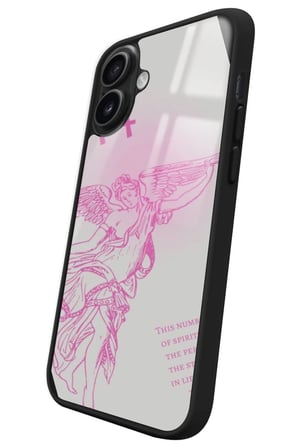 Apple iPhone 16 Plus Uyumlu 444 Yazılı Parlak Silikon Kılıf