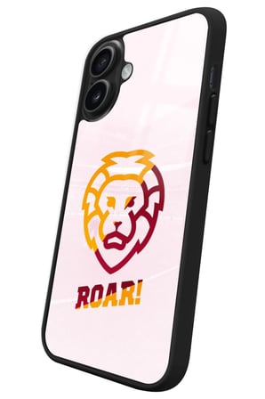 Apple iPhone 16 Plus Uyumlu Aslan Tasarımlı Parlak Silikon Kılıf
