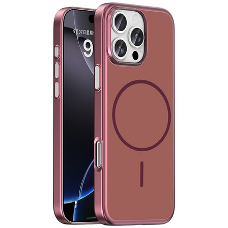 Apple iPhone 16 Pro Uyumlu Kılıf Magesafe Özellikli  Zr-Lora