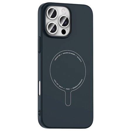 Apple iPhone 16 Pro Max Uyumlu Kılıf Magesafe Özellikli Sert PC  Zr-Elio