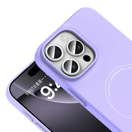 Apple iPhone 16 Pro Max Uyumlu Kılıf Magesafe Özellikli Sert PC  Zr-Elio