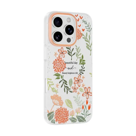 Apple iPhone 16 Pro Max Uyumlu Kılıf Desenli Kapak Zr-Klip