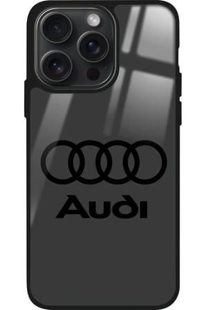 Apple iPhone 16 Pro Max Uyumlu Araba Logosu Tasarımlı Parlak Silikon Kılıf