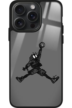 Apple iPhone 16 Pro Max Uyumlu Basketbol Tasarımlı Parlak Silikon Kılıf