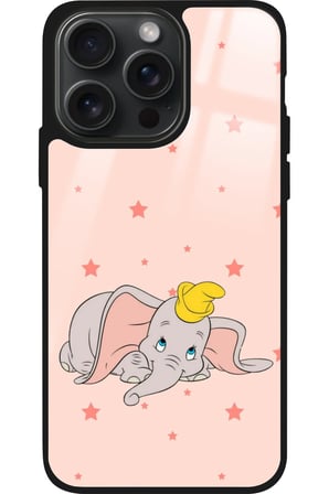 Apple iPhone 16 Pro Uyumlu Fil Tasarımlı Parlak Silikon Kılıf