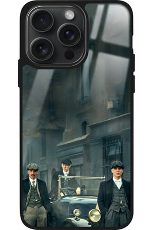Apple iPhone 16 Pro Uyumlu Peaky Blinders Tasarımlı Parlak Silikon Kılıf