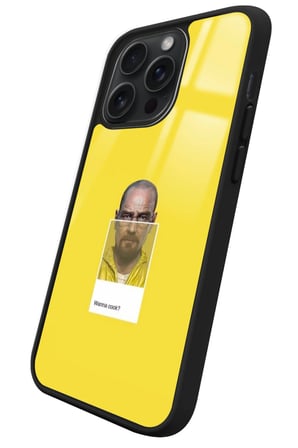 Apple iPhone 16 Pro Uyumlu Breaking Bad Tasarımlı Parlak Silikon Kılıf