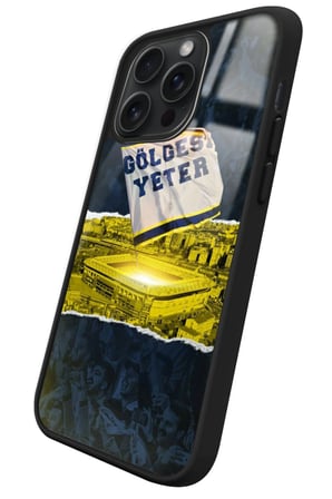 Apple iPhone 16 Pro Uyumlu Gölgesi Yeter Yazılı Parlak Silikon Kılıf