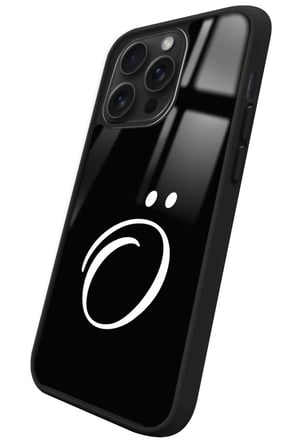 Apple iPhone 16 Pro Uyumlu Ö Harfi Yazılı Parlak Silikon Kılıf