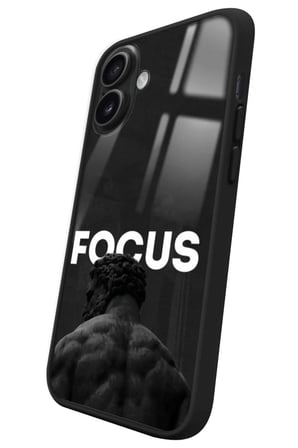 Apple iPhone 16 Uyumlu Gym Tasarımlı Parlak Silikon Kılıf