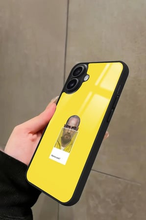 Apple iPhone 16 Uyumlu Breaking Bad Tasarımlı Parlak Silikon Kılıf
