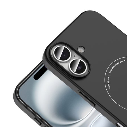 Apple iPhone 17 Uyumlu Kılıf Magesafe Özellikli Sert PC  Zr-Elio