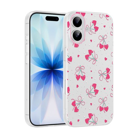 Apple iPhone 17 Uyumlu Kılıf Desenli Kapak Zr-Klip