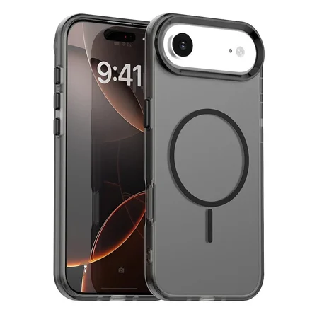 Apple iPhone 17 Air Uyumlu Kılıf Renkli Kenarlı Magesafe Özellikli Hlt-Colour