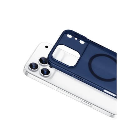 Apple iPhone 17 Pro Max Uyumlu Kılıf Magesafe Şarj Özellikli Sert PC Azn-Combo