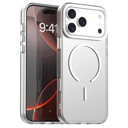 Apple iPhone 17 Pro Max Uyumlu Kılıf Renkli Kenarlı Magesafe Özellikli Hlt-Colour