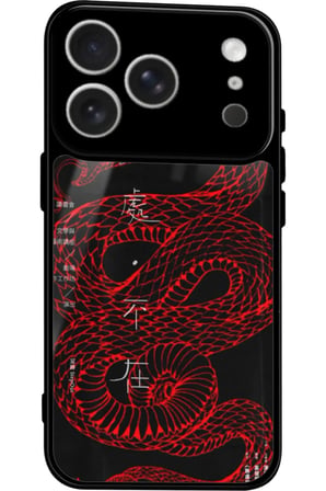 Apple iPhone 17 Pro Max Uyumlu Dragon Tasarımlı Parlak Silikon Kılıf