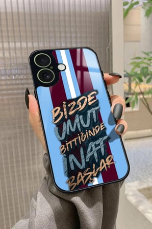 Apple iPhone 17 Uyumlu Söz Tasarımlı Parlak Silikon Kılıf