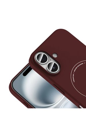 Apple iPhone 18 Uyumlu Kılıf Magesafe Özellikli Sert PC Zr-Elio